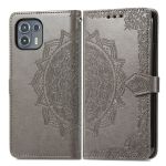 iMoshion Etui de téléphone portefeuille Mandala Motorola Moto Edge 20 Lite - Gris