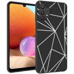 iMoshion Coque Design Samsung Galaxy A32 (5G) - Graphic Cube Black