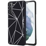 iMoshion Coque Design Samsung Galaxy S21 FE - Graphic Cube Black