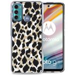 iMoshion Coque Design Motorola Moto G60 - Leopard