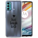 imoshion Coque Design Motorola Moto G60 - Live Laugh Love