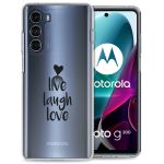 imoshion Coque Design Motorola Moto G200 - Live Laugh Love