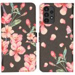 iMoshion Coque silicone design Samsung Galaxy A13 (5G) - Blossom Black