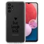 imoshion Coque Design Samsung Galaxy A13 (4G) - Live Laugh Love