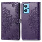 imoshion Etui de téléphone portefeuille Mandala Oppo A76 (4G) - Violet