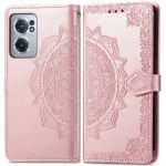 iMoshion Etui de téléphone portefeuille Mandala OnePlus Nord CE 2 5G - Rose Dorée