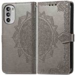 iMoshion Etui de téléphone portefeuille Mandala Motorola Moto G52 / G82 - Gris