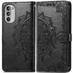 iMoshion Etui de téléphone portefeuille Mandala Motorola Moto G52 / G82 - Noir