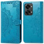 imoshion Etui de téléphone portefeuille Mandala OnePlus Nord 2T  - Turquoise