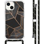 imoshion Coque Design avec cordon iPhone 14 - Black Graphic