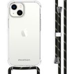 iMoshion Coque avec cordon iPhone 14 - Noir / Dorée