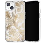 Selencia Coque très protectrice Fashion iPhone 14 Plus - Paisley Gold