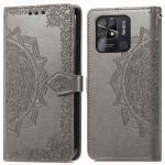 iMoshion Etui de téléphone portefeuille Mandala Xiaomi Redmi 10C - Gris