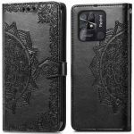 iMoshion Etui de téléphone portefeuille Mandala Xiaomi Redmi 10C - Noir