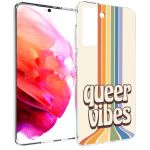 imoshion Coque Design Samsung Galaxy S21 FE - Rainbow Queer vibes