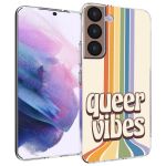 iMoshion Coque Design Samsung Galaxy S22 - Rainbow Queer vibes