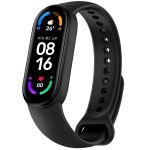 iMoshion Bracelet en silicone Xiaomi Mi Band 5 / 6 - Noir