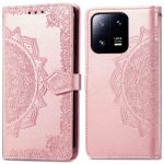 imoshion Etui de téléphone portefeuille Mandala Xiaomi 13 Pro - Rose Dorée