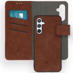 imoshion Etui de téléphone de type portefeuille de luxe 2-en-1 amovible Samsung Galaxy A54 (5G) - Brun