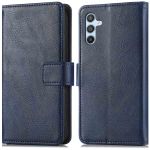 iMoshion Etui de téléphone portefeuille Luxe Samsung Galaxy A34 (5G) - Bleu foncé