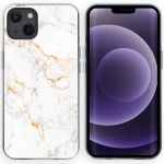 iMoshion Coque Design iPhone 13 - White Marble