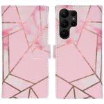 iMoshion Coque silicone design Samsung Galaxy S23 Ultra - Pink Graphic