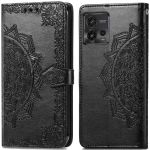 iMoshion Etui de téléphone portefeuille Mandala Motorola Moto G72 - Noir