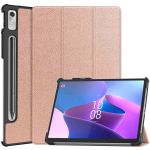 iMoshion Coque tablette Trifold Lenovo Tab P11 Pro (2nd gen) - Rose Dorée