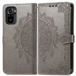 iMoshion Etui de téléphone Mandala Xiaomi Redmi Note 10 (4G) / Note 10S - Gris