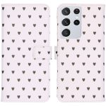 imoshion Coque silicone design Galaxy S21 Ultra -Hearts Allover White