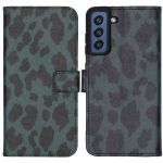 iMoshion Coque silicone design Galaxy S21 FE - Green Leopard