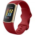 iMoshion Bracelet silicone Fitbit Charge 5 / Charge 6 - Taille S - Rouge