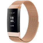 imoshion Bracelet magnétique milanais Fitbit Charge 3 / 4 - Taille S - Rose Dorée