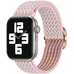 imoshion Bande élastique en nylon Apple Watch Series 1-9 / SE - 38/40/41 mm / Series 10 - 42 mm - Rose