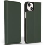 Accezz Étui de téléphone Slim Folio en cuir de qualité supérieure iPhone 14 Plus - Vert