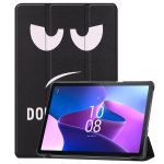 iMoshion Coque tablette Design Trifold Lenovo Tab M10 Plus (3rd gen) - Don't touch