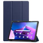 iMoshion Coque tablette Trifold Lenovo Tab M10 Plus (3rd gen) - Bleu foncé