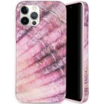 Selencia Aurora Coque Fashion iPhone 12 (Pro) - ﻿Coque durable - 100 % recyclée - Ocean Shell Purple