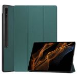 iMoshion Coque tablette Trifold Samsung Galaxy Tab S8 Ultra - Vert foncé