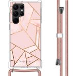 iMoshion Coque Design avec cordon Samsung Galaxy S22 Ultra - Pink Graphic