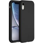 Accezz Coque Liquid Silicone iPhone Xr - Noir