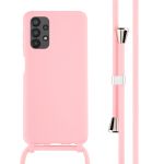 imoshion ﻿Coque en silicone avec cordon Samsung Galaxy A13 (4G) - Rose