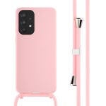 iMoshion ﻿Coque en silicone avec cordon Samsung Galaxy A33 - Rose