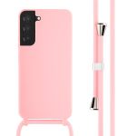 imoshion ﻿Coque en silicone avec cordon Samsung Galaxy S22 Plus - Rose