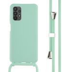 imoshion ﻿Coque en silicone avec cordon Samsung Galaxy A13 (4G) - Menthe verte