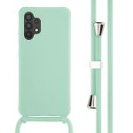 imoshion ﻿Coque en silicone avec cordon Samsung Galaxy A32 (4G) - Menthe verte