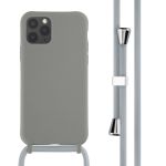 iMoshion ﻿Coque en silicone avec cordon iPhone 11 Pro - Gris clair