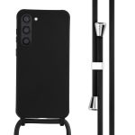 imoshion ﻿Coque en silicone avec cordon Samsung Galaxy S23 Plus - Noir