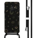 iMoshion Coque design en silicone avec cordon Samsung Galaxy S9 - Sky Black