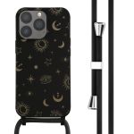 iMoshion Coque design en silicone avec cordon iPhone 13 Pro - Sky Black